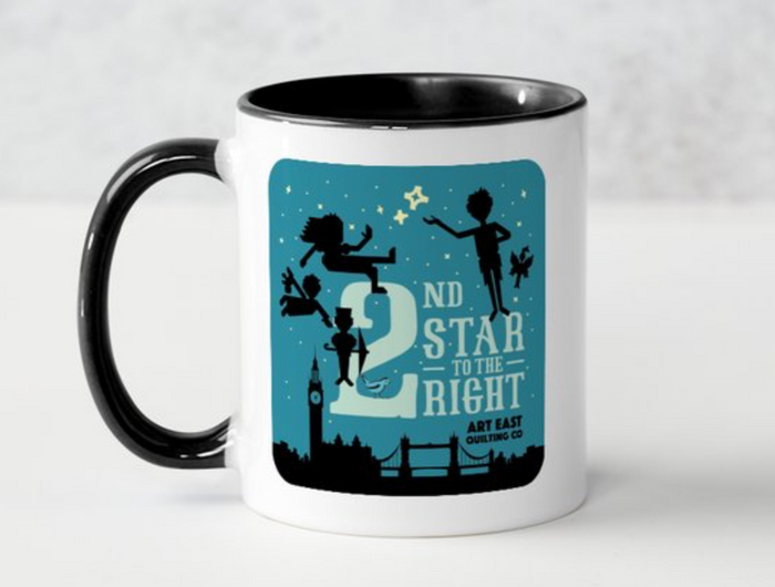 10 LEFT! Second Star to the Right Mug and Mystery Neverland Fat 1/4: Limited Edition "Quilt-mas" Release