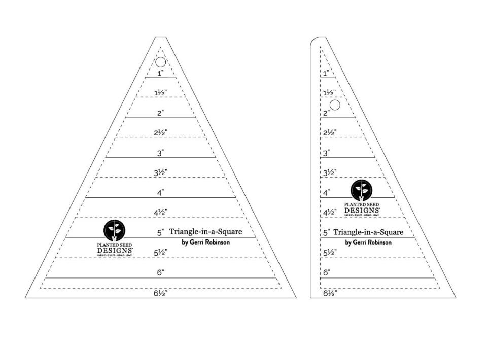 Triangle-In-A-Square Template Set (Riley Blake)
