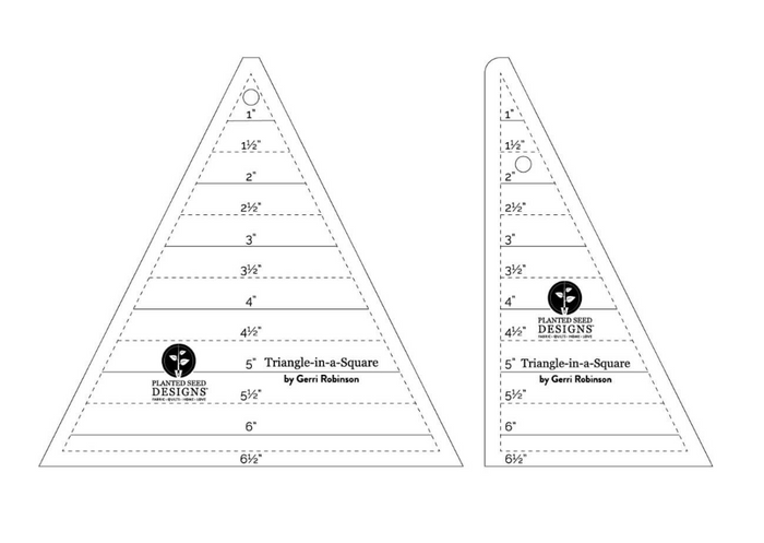 Triangle-In-A-Square Template Set (Riley Blake)