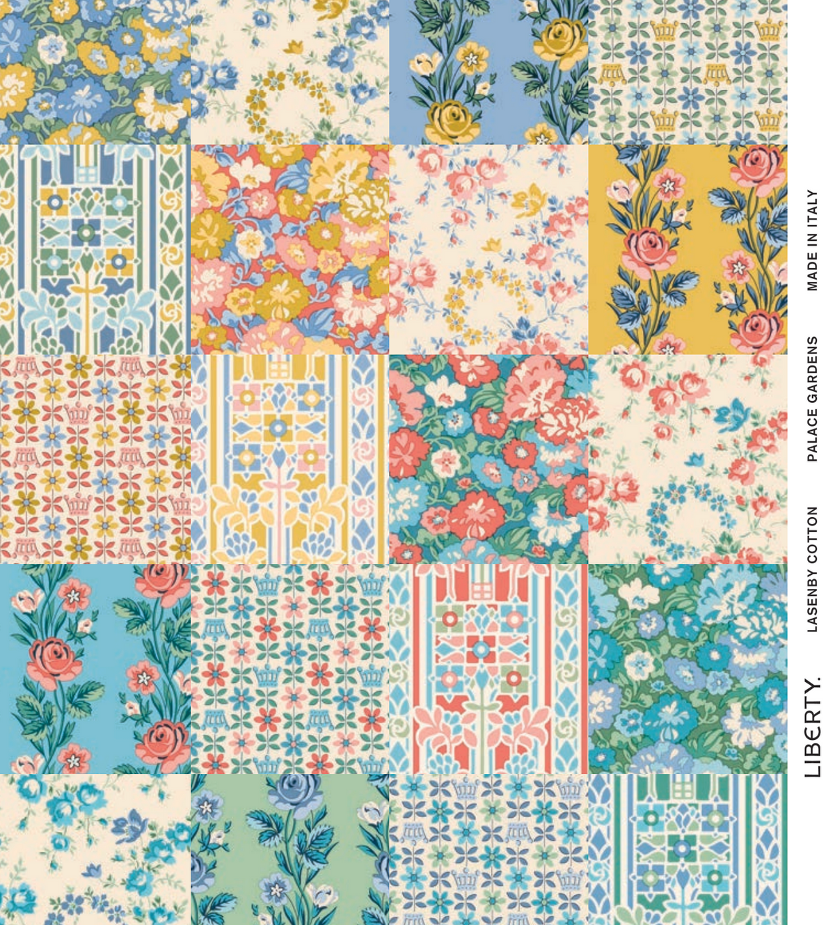 Palace Gardens Fat-Quarter Bundle - 20 piece