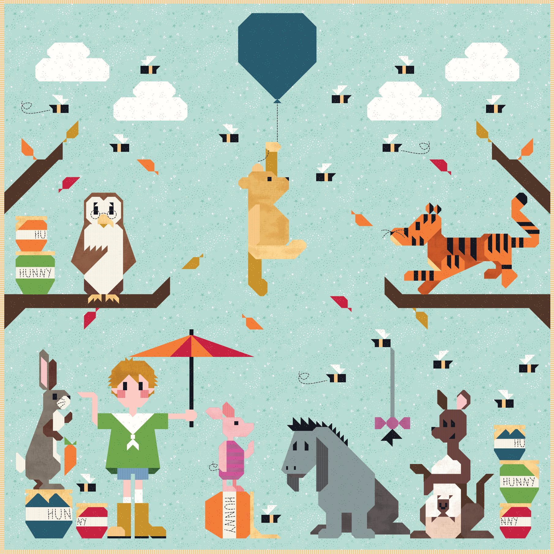 100 Acre Wood Coil-Bound Project Book (PREORDER)
