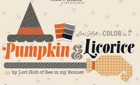 Skulls Quilt - Lori Holt's Pumpkin & Licorice Quilt Kit (PREORDER)