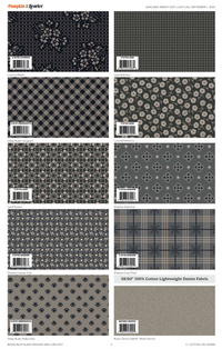 Skulls Quilt - Lori Holt's Pumpkin & Licorice Quilt Kit (PREORDER)