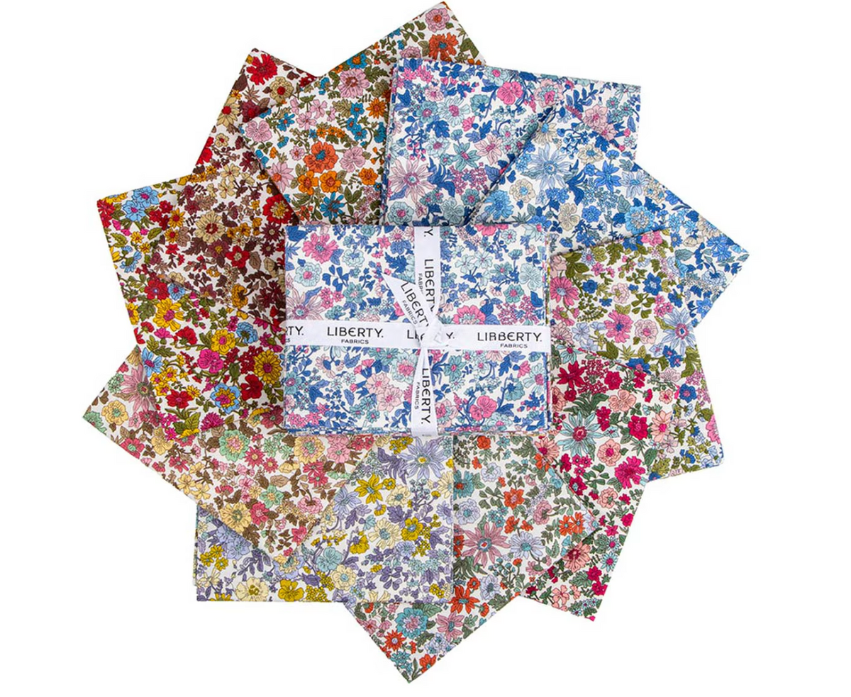 Liberty Emily Annabelle Fat Quarter Bundle, 10 Pcs.