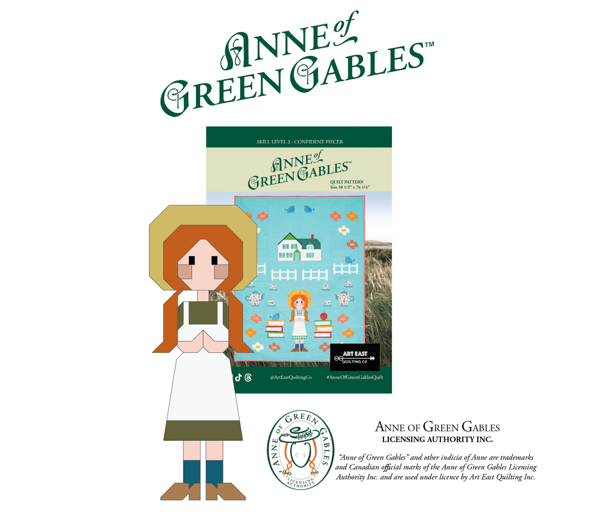 Anne of Green Gables Quilt Kit - Ships April 2026!