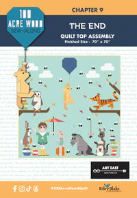 100 Acre Wood (Winnie the Pooh) Quilt Kit (includes patterns)