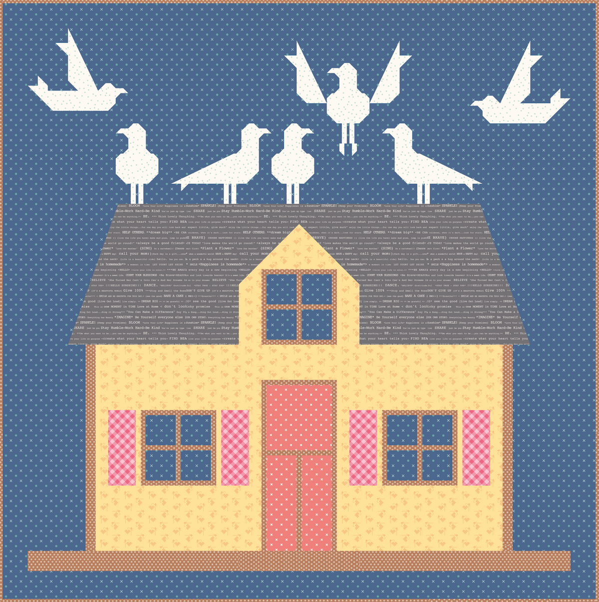 Rooftop View Quilt Pattern