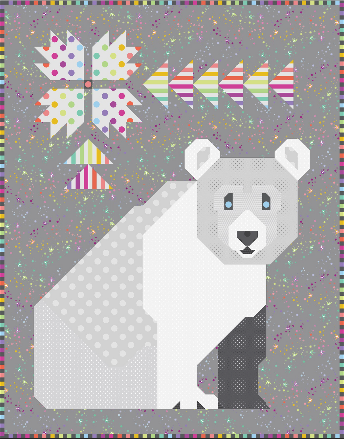 Bear-Wildered Quilt Pattern