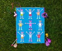 Catrobics - Cats Movin' & Groovin' Quilt Pattern