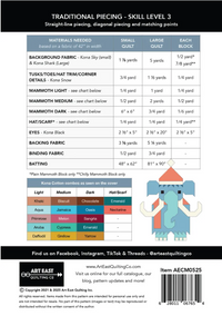 Chilly Mammoth Quilt Pattern