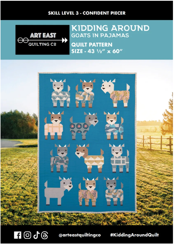 Kidding Around - Goats in Pajamas Quilt Pattern