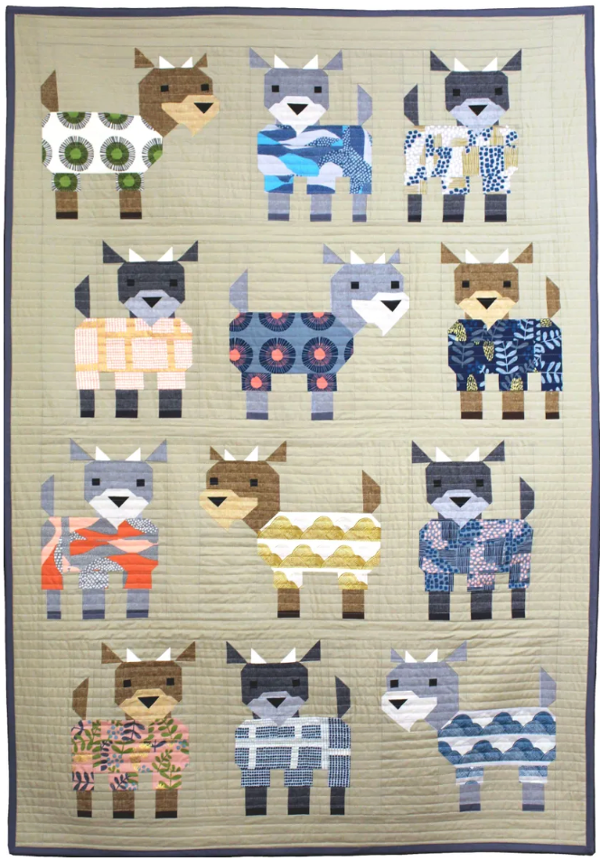 Kidding Around - Goats in Pajamas Quilt Pattern