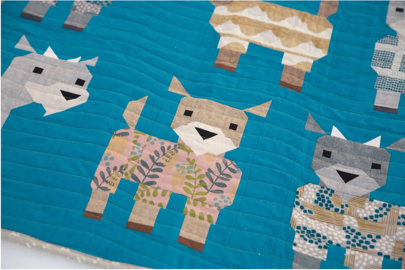 Kidding Around - Goats in Pajamas Quilt Pattern