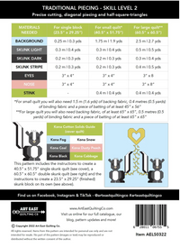 Love Stinks Quilt Pattern