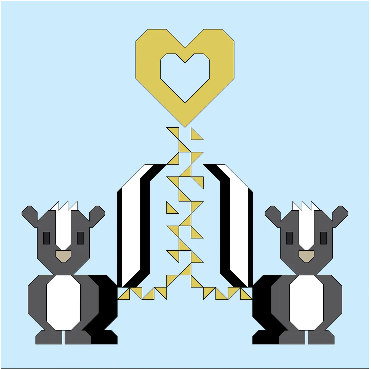 Love Stinks Quilt Pattern