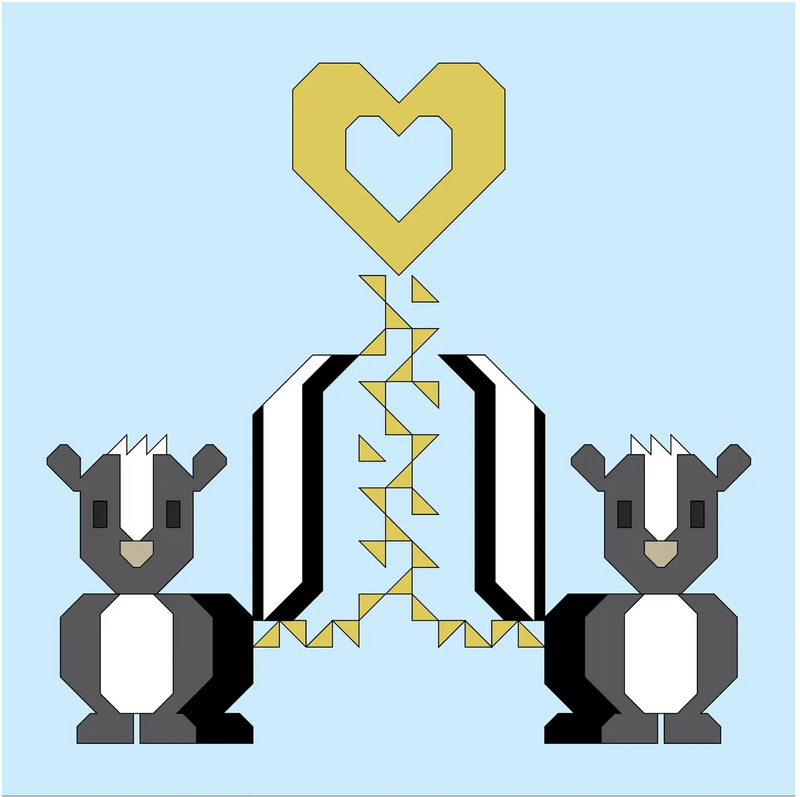 Love Stinks Quilt Pattern