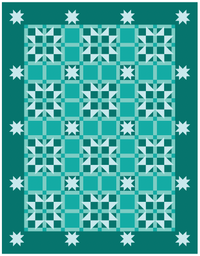Tartan Star Quilt Pattern