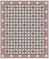 Tartan Star Quilt Pattern