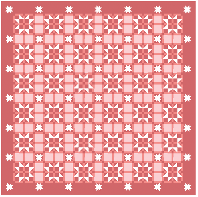 Tartan Star Quilt Pattern