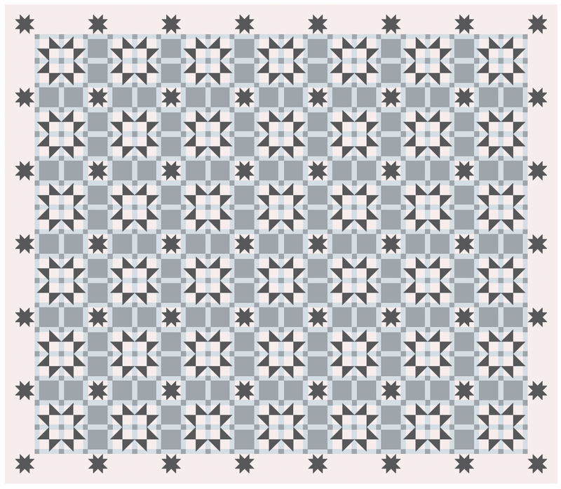 Tartan Star Quilt Pattern