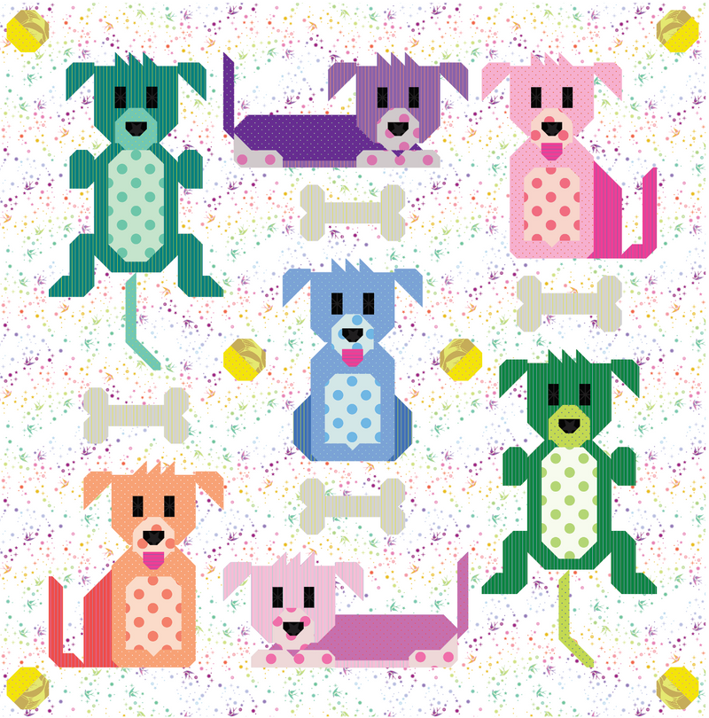 Tail Wags - A Puppy Quilt Pattern