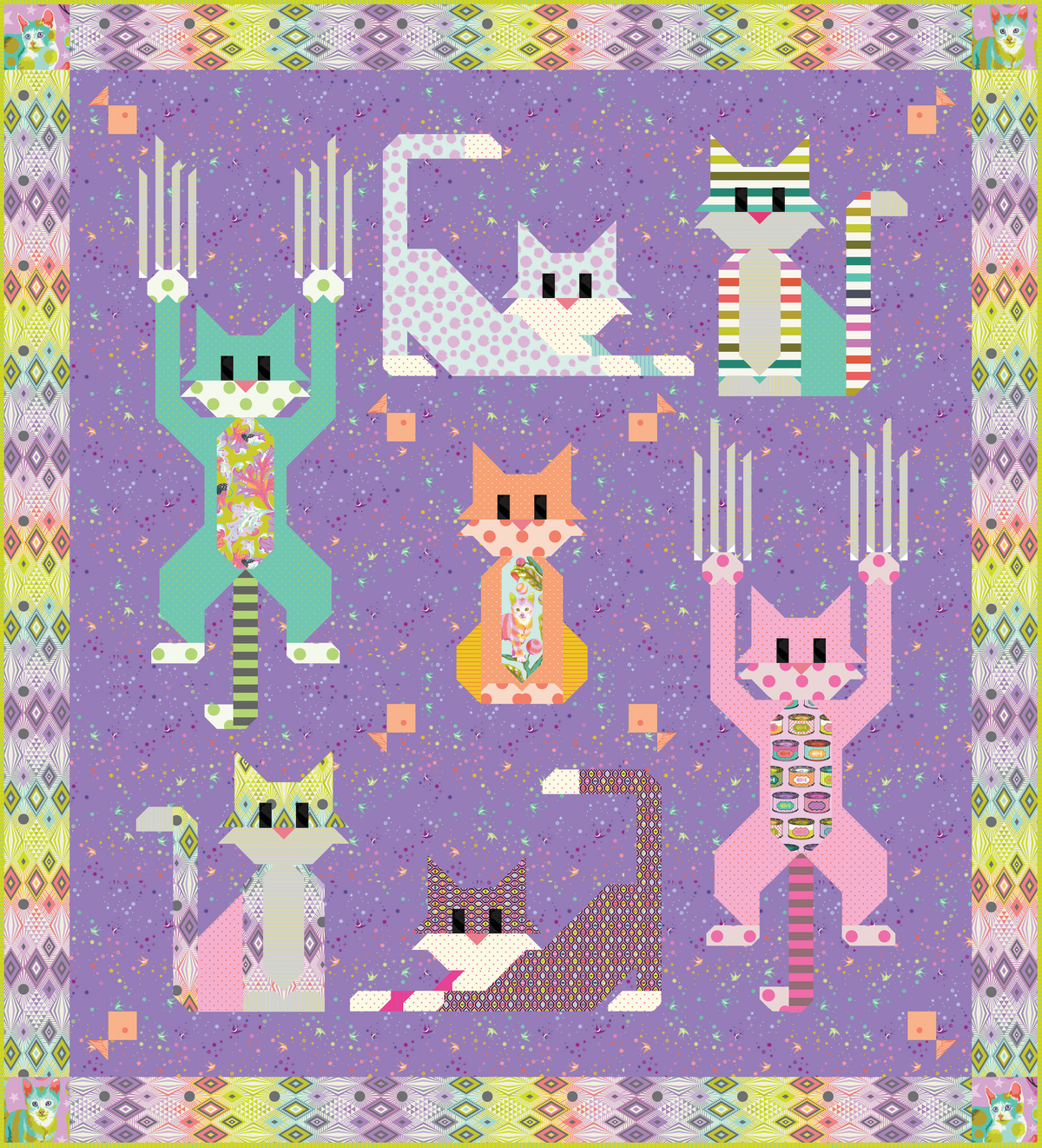 Cat Scratch Quilt Pattern