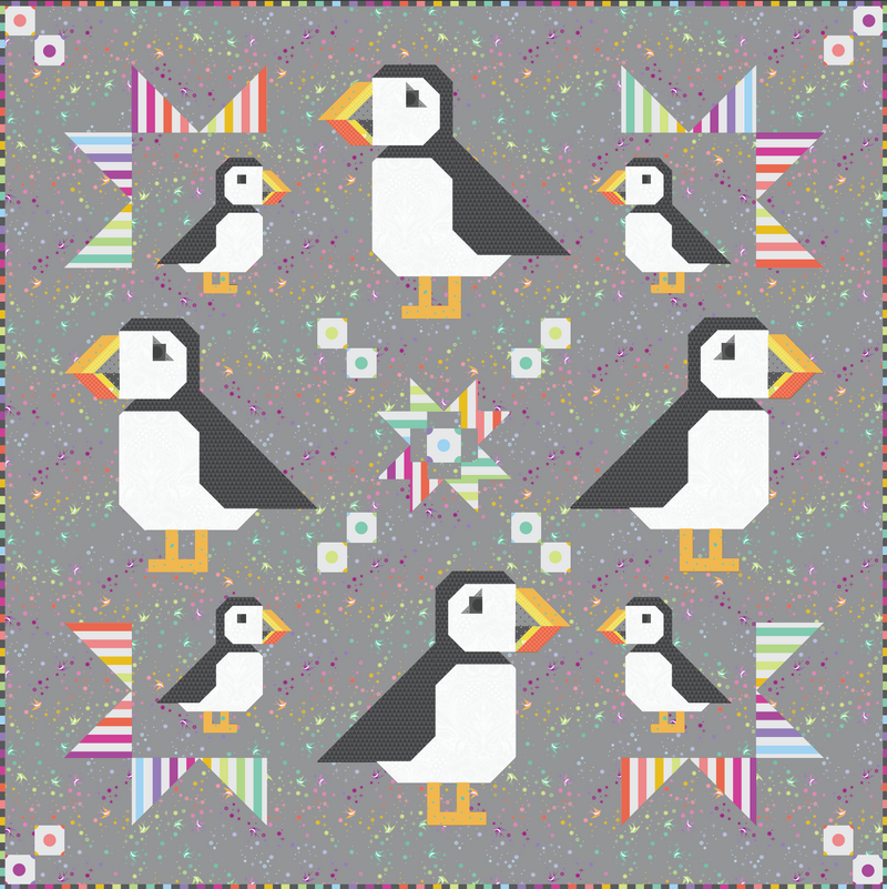 Puffin Star Quilt Pattern