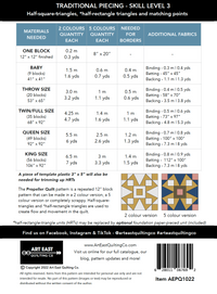 Propeller Quilt Pattern