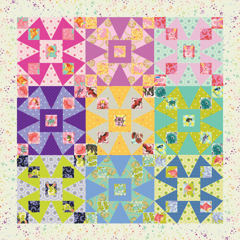Propeller Quilt Pattern
