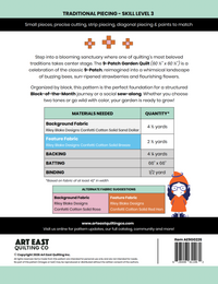 9-Patch Garden Quilt – A Collaborative Design with "Gnome Angel"