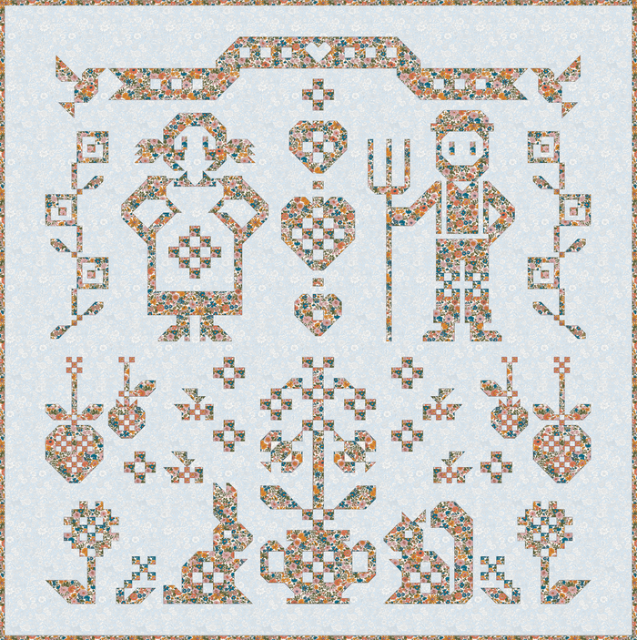 9-Patch Garden LIBERTY Version - shipping in May!