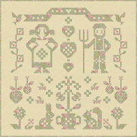 9-Patch Garden Quilt – A Collaborative Design with "Gnome Angel"
