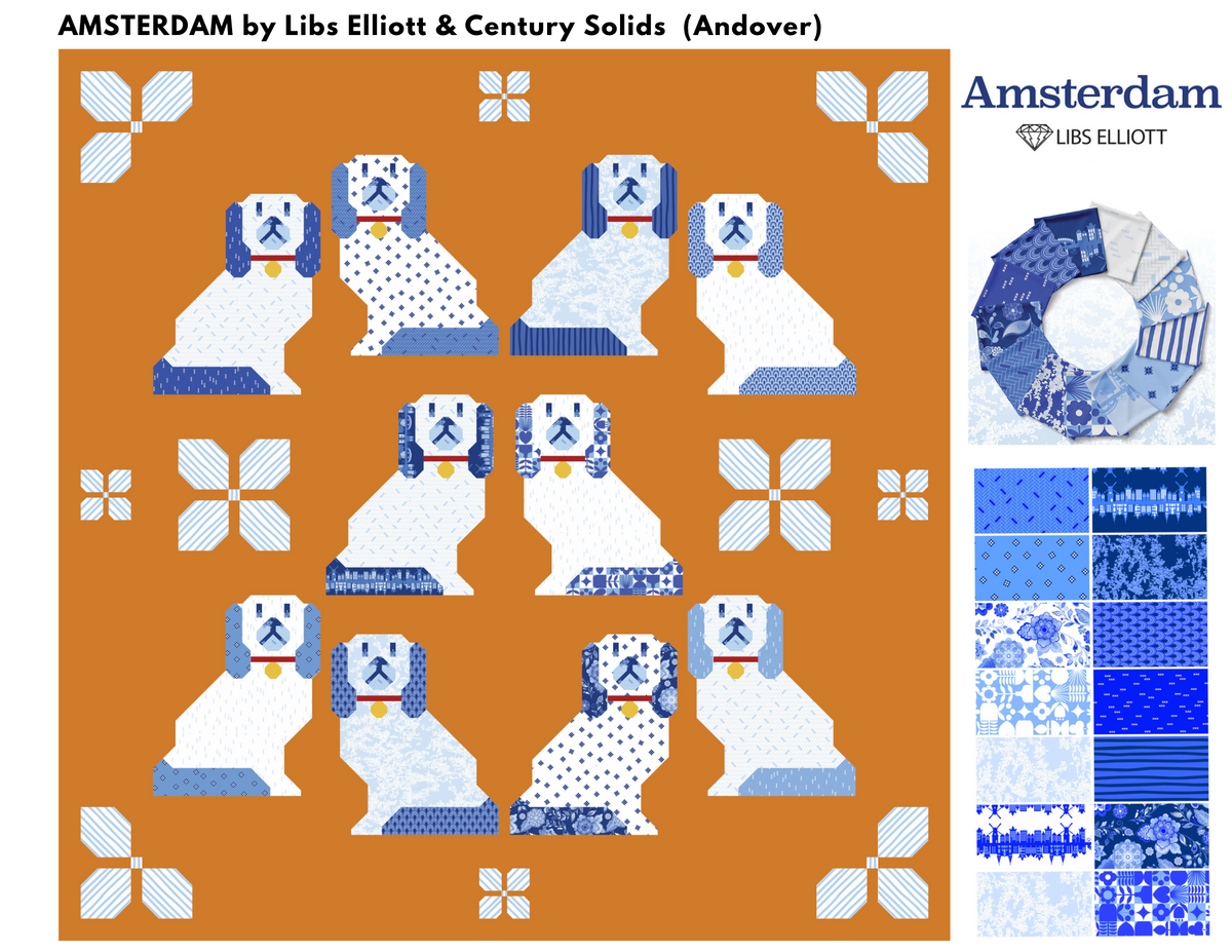 Mantel Dogs Quilt Pattern