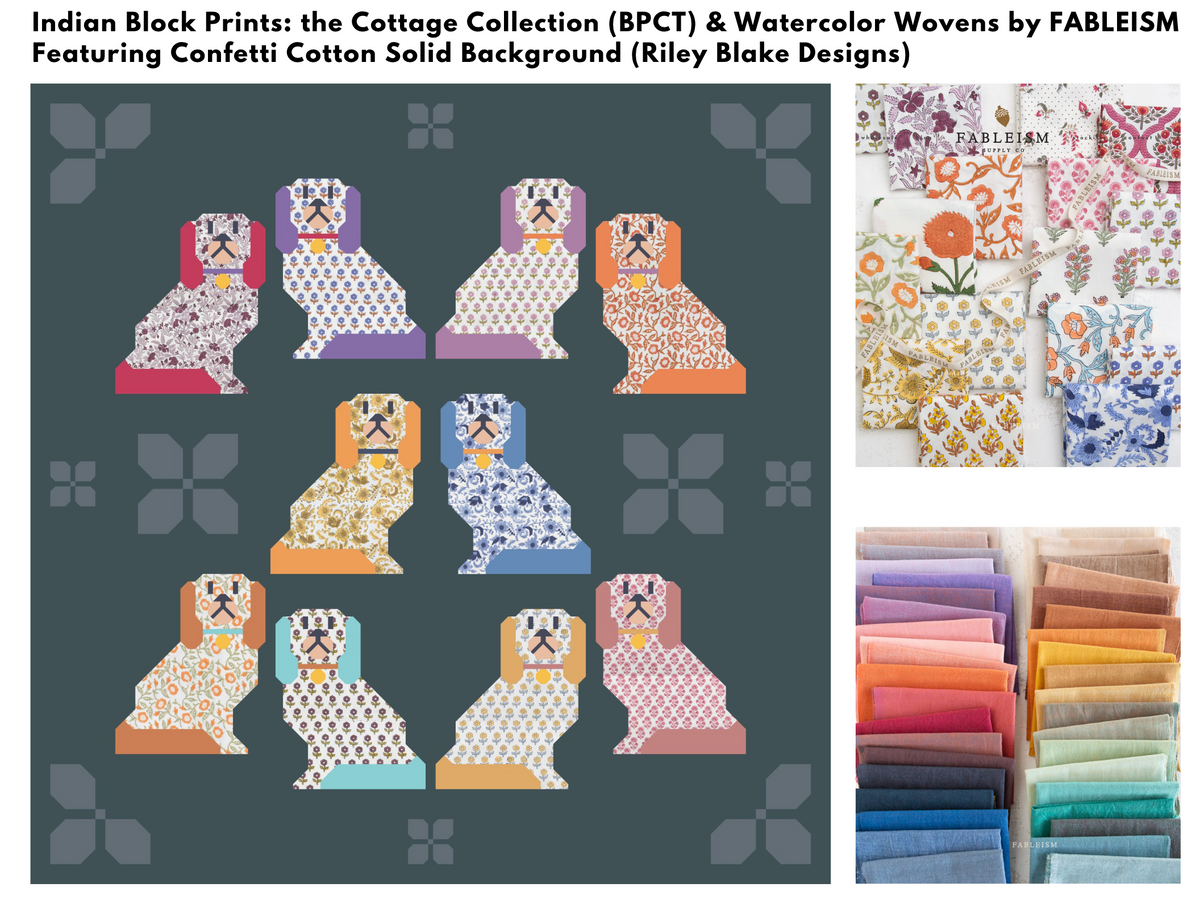 Mantel Dogs Quilt Pattern