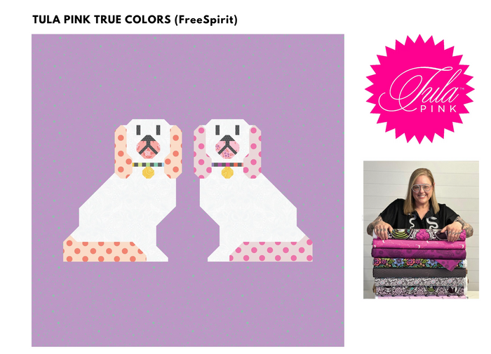 Mantel Dogs Build Your Own Small Tula Pink Version - shipping in May!