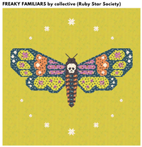 Night Flutter – A Death’s-Head Hawkmoth Quilt Pattern