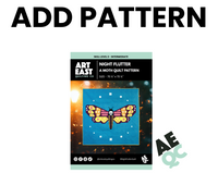 Night Flutter Quilt Kit Cotton Candy Version (Solids) - shipping in May!