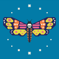 Night Flutter Quilt Kit Original Version (Solids) - shipping in May!