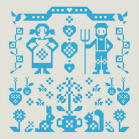 9-Patch Garden Original Version (Solids) - shipping in May!