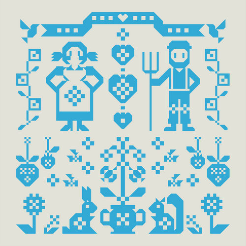 9-Patch Garden Original Version (Solids) - shipping in May!