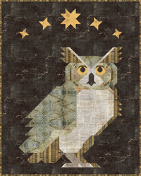 PREORDER - Night Owl Quilt Kit - Tim Holtz Version