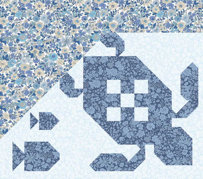 PREORDER - Heart of the Ocean Quilt Kit — LIBERTY Edition