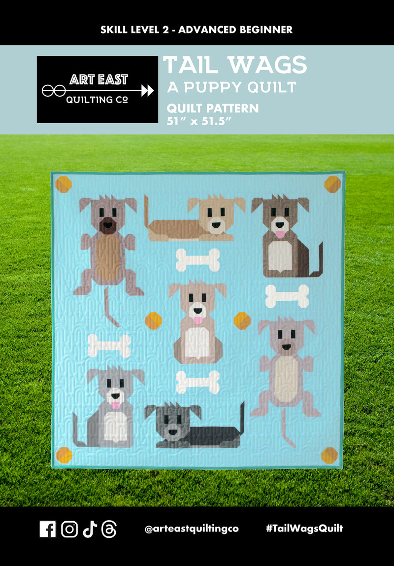 Tail Wags - A Puppy Quilt Pattern