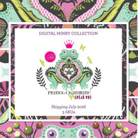 Frog Prince - Prince Charming Déjà Vu MINKY by Tula Pink (Preorder)