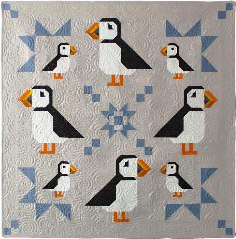Puffin Star Quilt Pattern